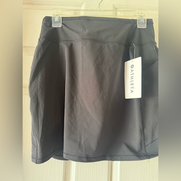 NWT ATHLETA Black “Action Skort in Dobby 16.5”” - Picture 5 of 8